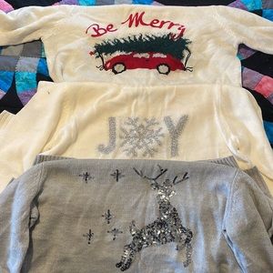 3 Christmas Sweaters from Avon